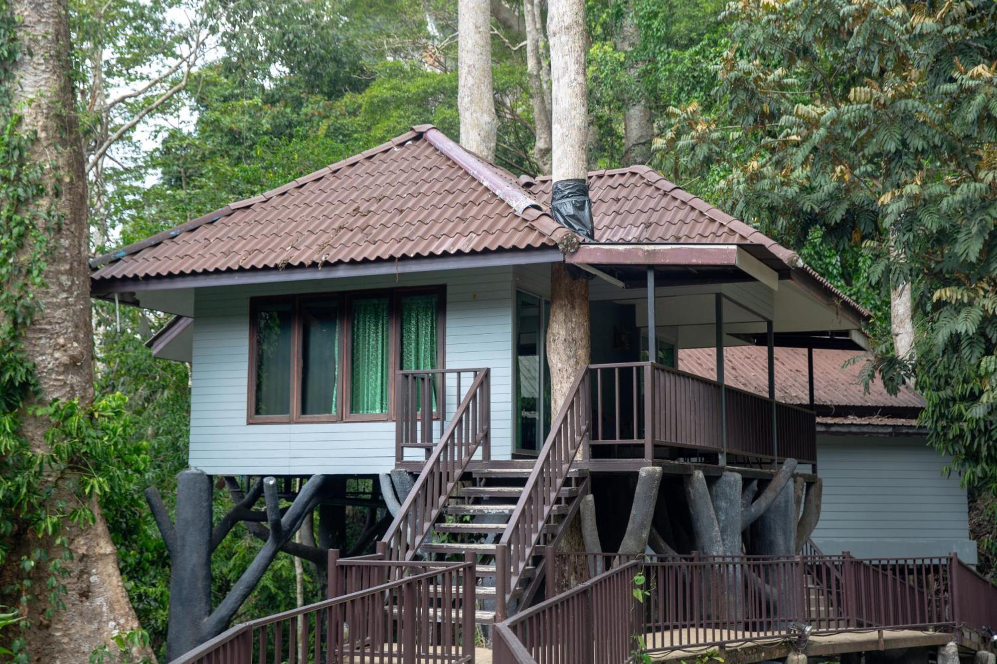 Rock And Tree House Resort Khao Sok National Park Exterior foto