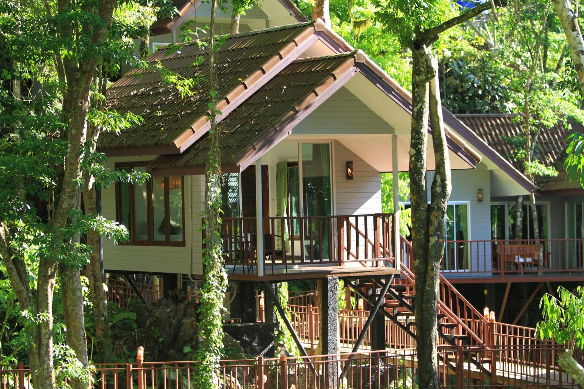 Rock And Tree House Resort Khao Sok National Park Exterior foto